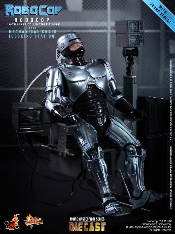 Robocop with Mechanical Chair 1/6 - Robocop Hot Toys
