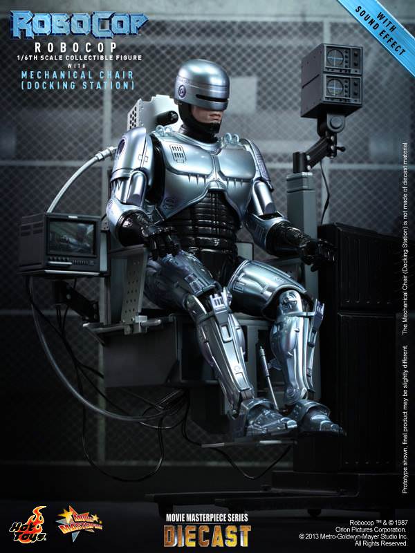 Robocop with Mechanical Chair 1/6 - Robocop Hot Toys