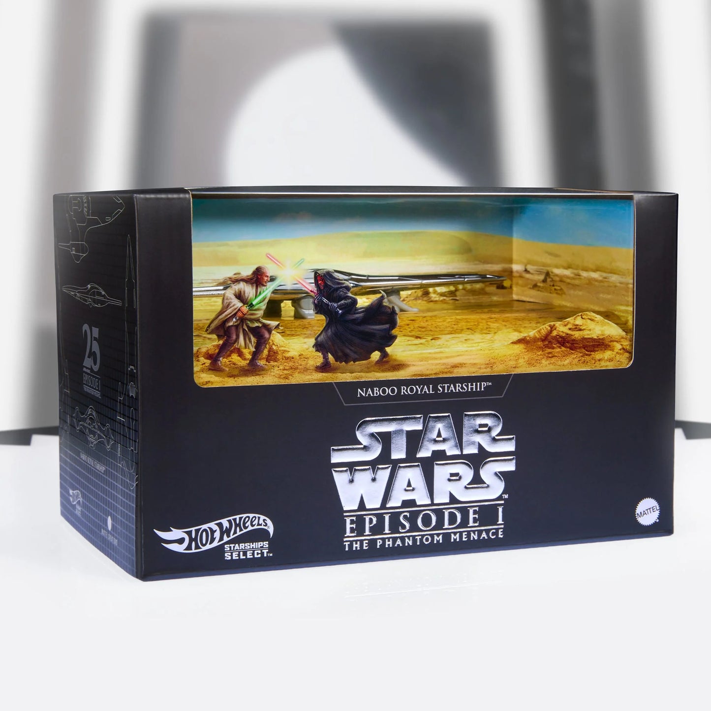 Royale Naboo Starship Select (SDCC 2024) - Star Wars: The Phantom Menace Hot Wheels