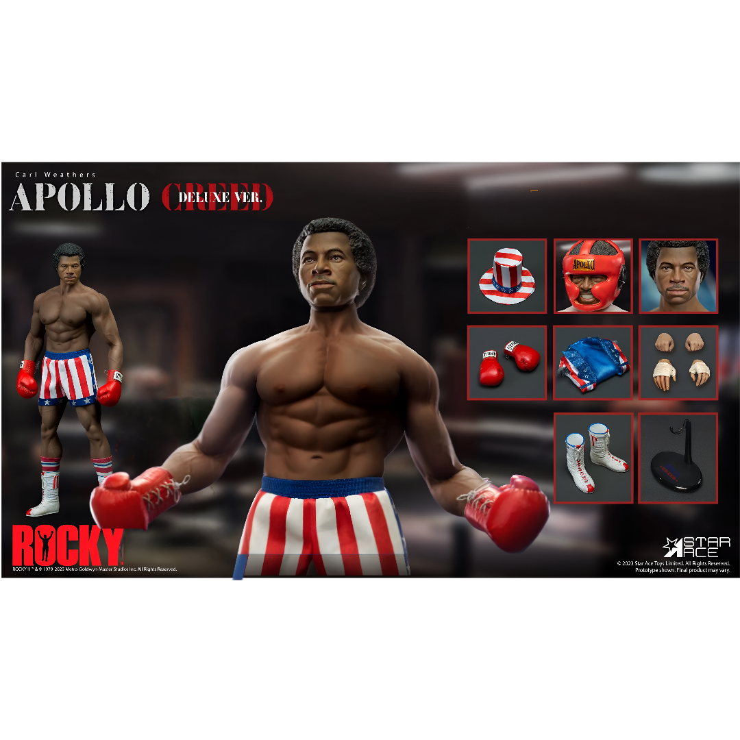 Apollo Creed Deluxe  1/6 - Rocky II Star Ace