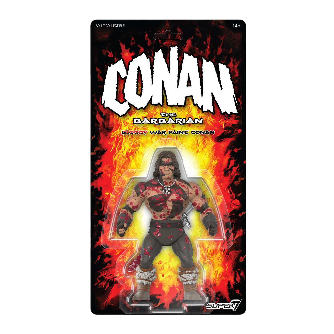 Conan (Blood Splatter) Vintage - Conan el Barbaro Super7 SDCC 2024