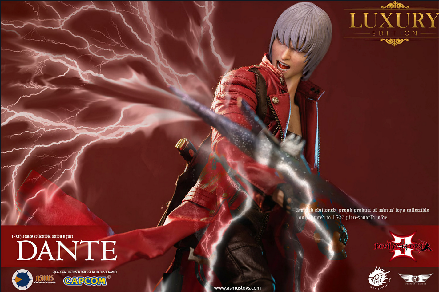 Dante (Luxury Edition) 1/6 - Devil May Cry 3 Asmus Toys