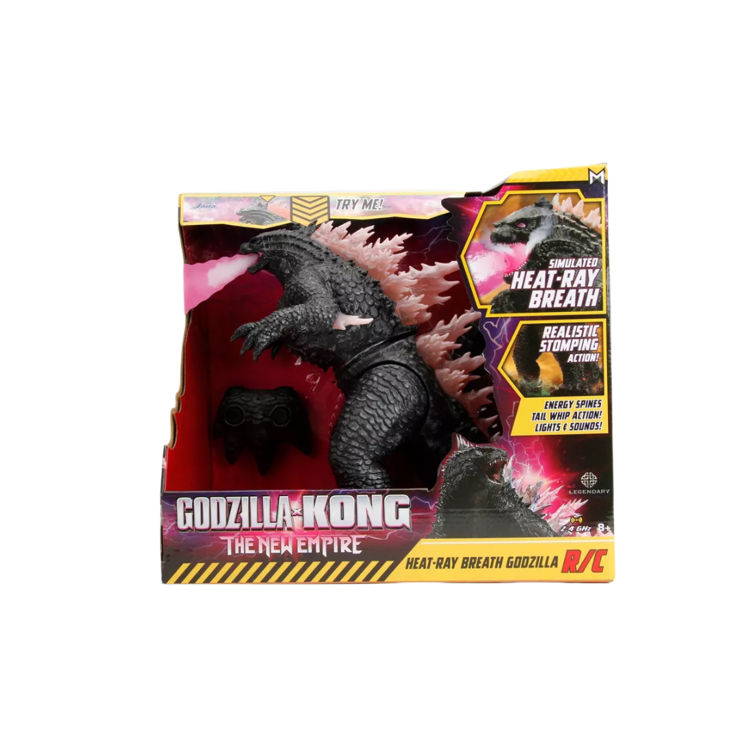 Heat Breath Godzilla RC - Godzilla x Kong The New Empire Jada