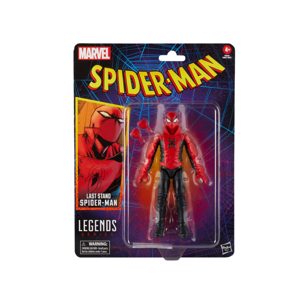 Last Stand Spider-Man - Spider-Man Marvel Hasbro Legends Retro