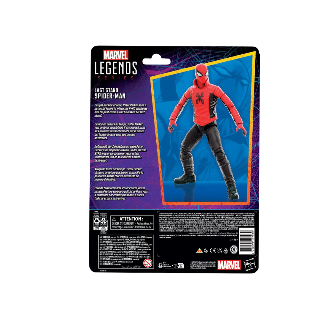 Last Stand Spider-Man - Spider-Man Marvel Hasbro Legends Retro