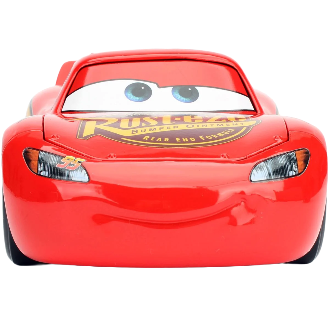 Lightning McQueen with Tire Rack - Cars 3 Jada Die-Cast