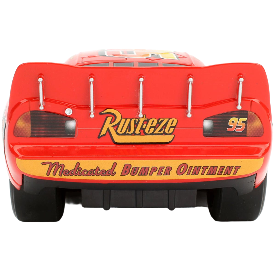 Lightning McQueen with Tire Rack - Cars 3 Jada Die-Cast