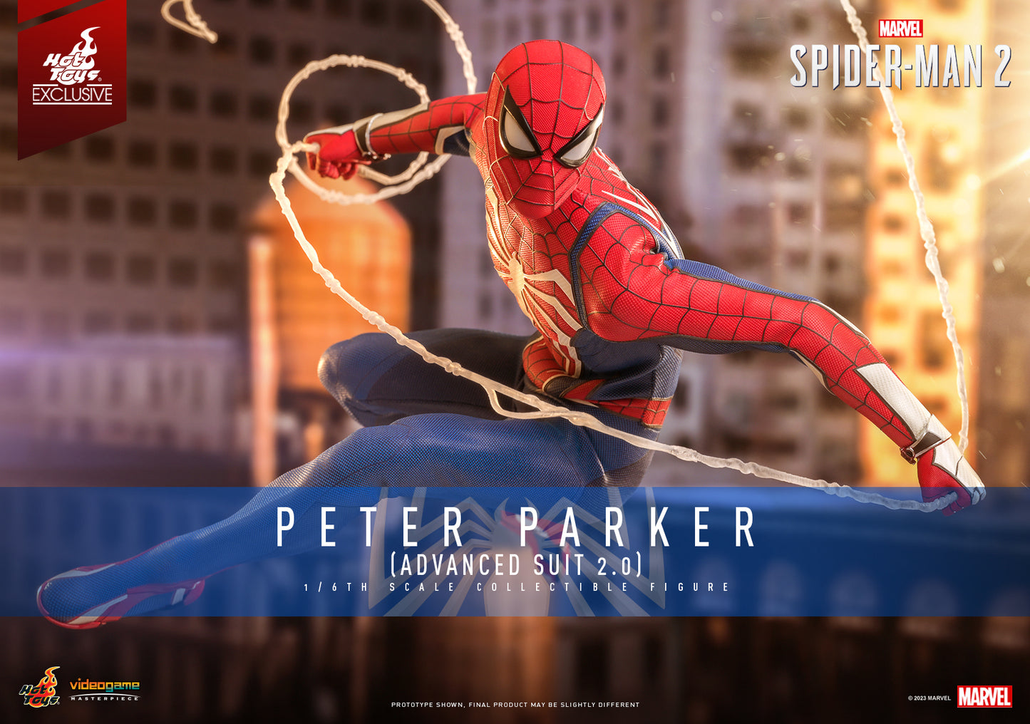 Peter Parker Advanced Suit 2.0 (Exclusive) 1/6 - Marvel's Spider-Man 2 Hot Toys