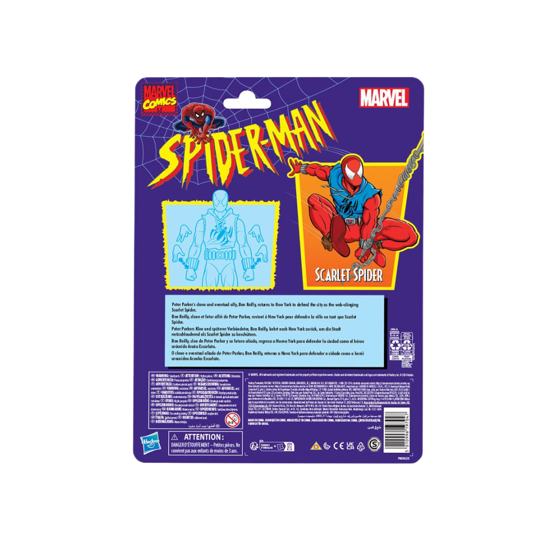 Scarlet Spider - Spider-Man Marvel Hasbro Legends Retro