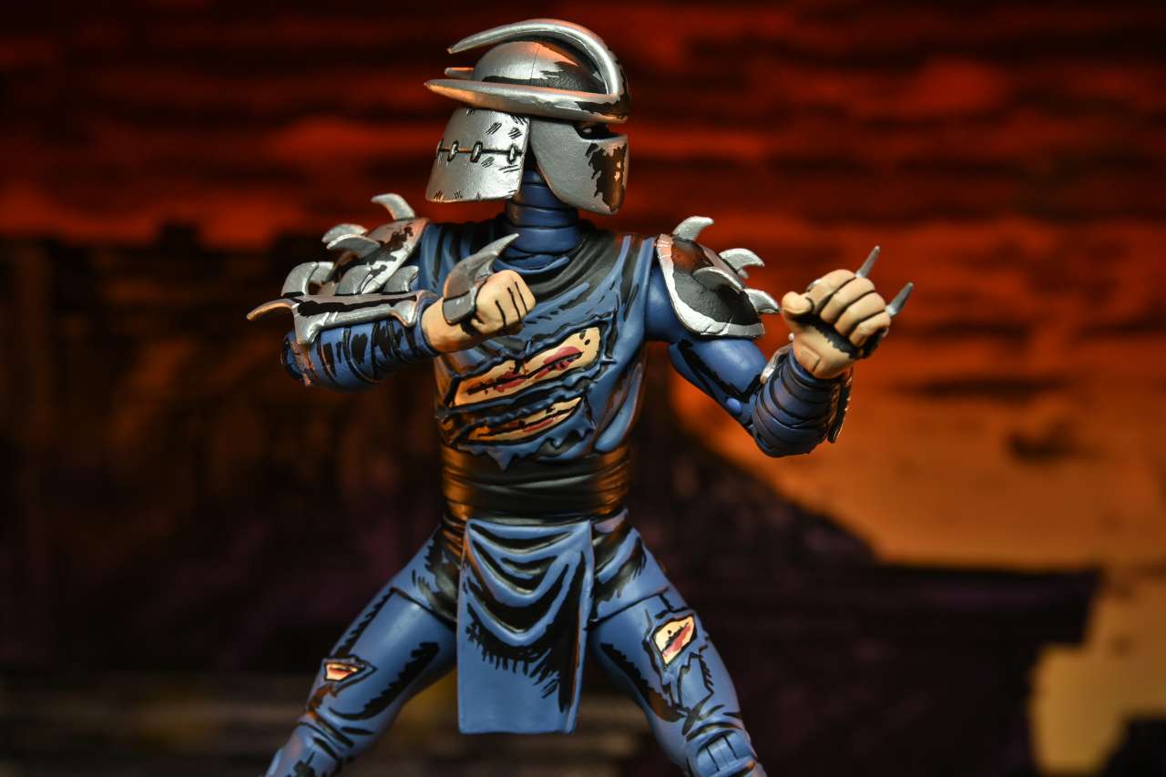 Battle Damaged Shredder (Mirage) - Teenage Mutant Ninja Turtles NECA