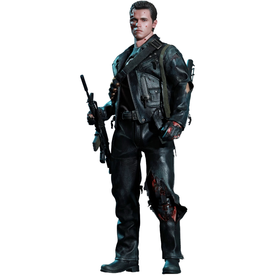 T-800 Battle Damaged 1/6 - Terminator 2: Judgment Day Hot Toys