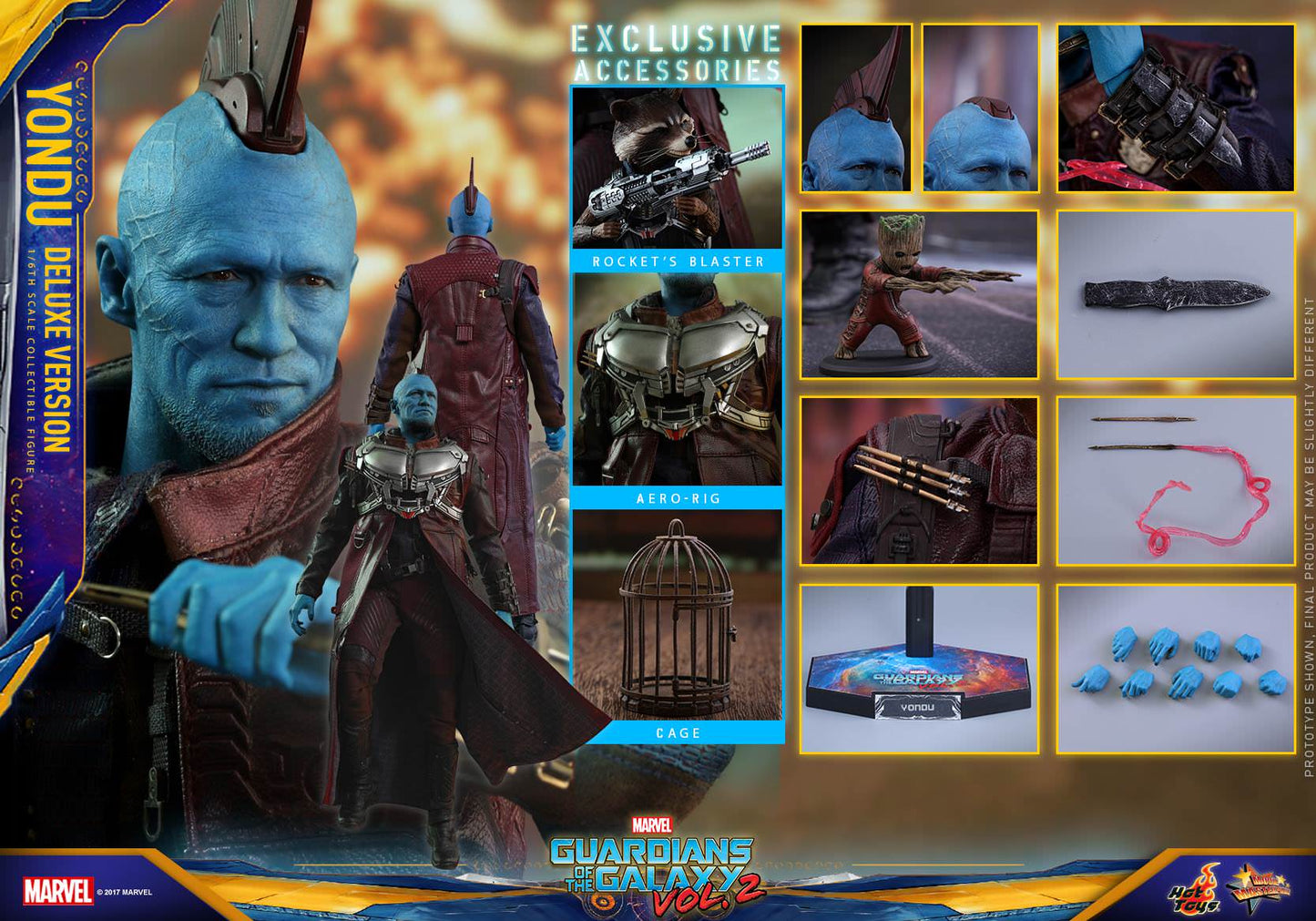 Yondu (Deluxe) 1/6 - Guardians of the Galaxy Vol. 2 Hot Toys