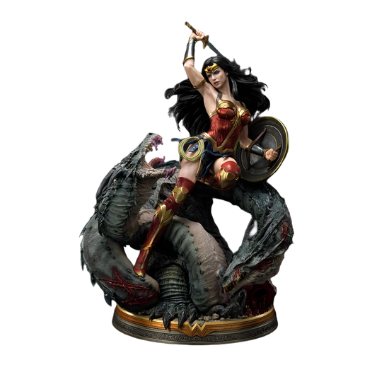 Wonder Woman vs Hydra By Jason Fabok Ex Bonus - Dc Comics: Wonder Woman Museum Masterline Prime 1 Studios