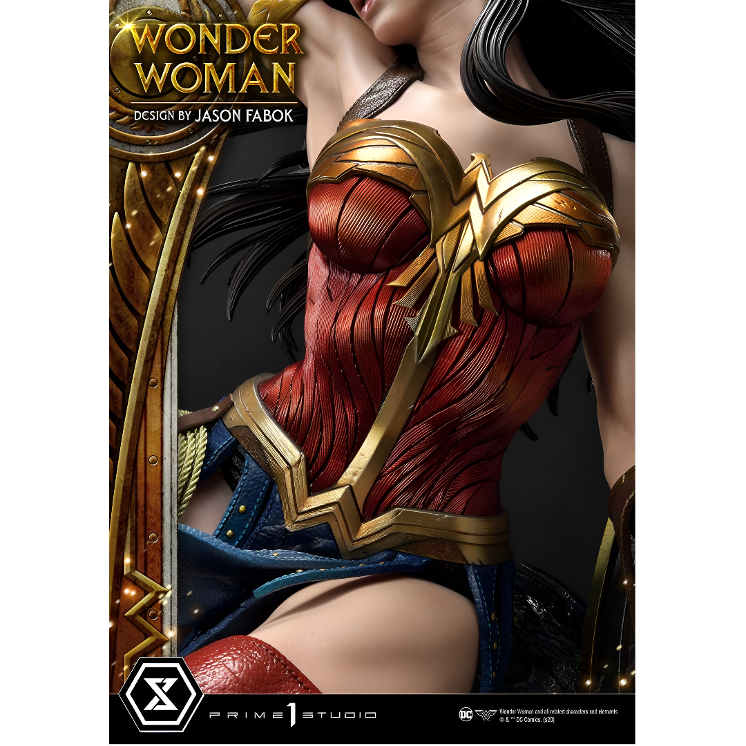 Wonder Woman vs Hydra By Jason Fabok Ex Bonus - Dc Comics: Wonder Woman Museum Masterline Prime 1 Studios