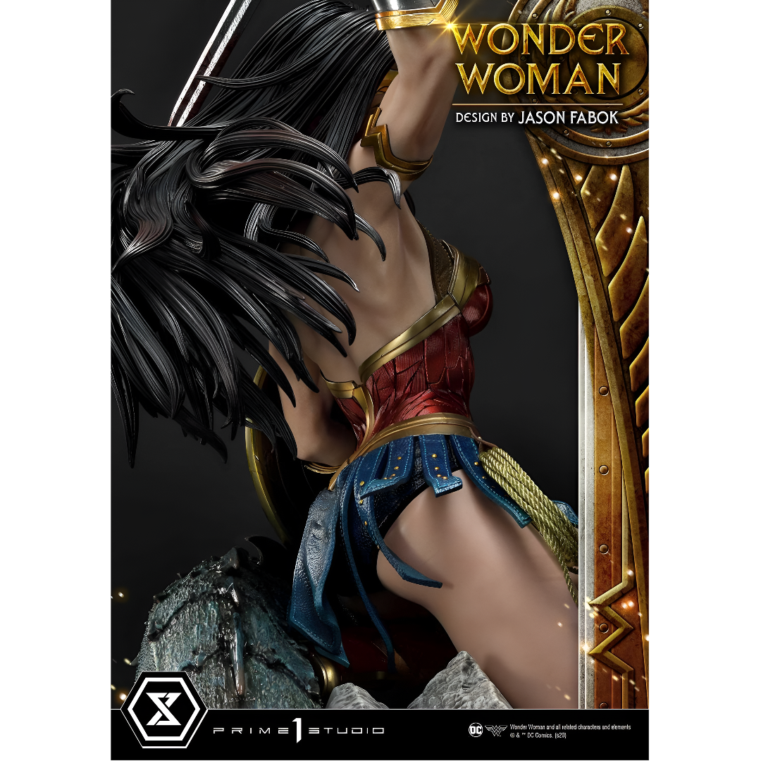 Wonder Woman vs Hydra By Jason Fabok Ex Bonus - Dc Comics: Wonder Woman Museum Masterline Prime 1 Studios