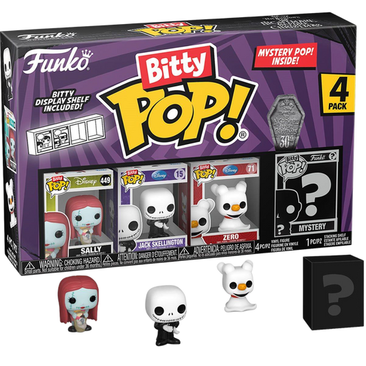 Sally Sewing 449 - The Nightmare Before Christmas Funko Bitty Pop! 4-Pack