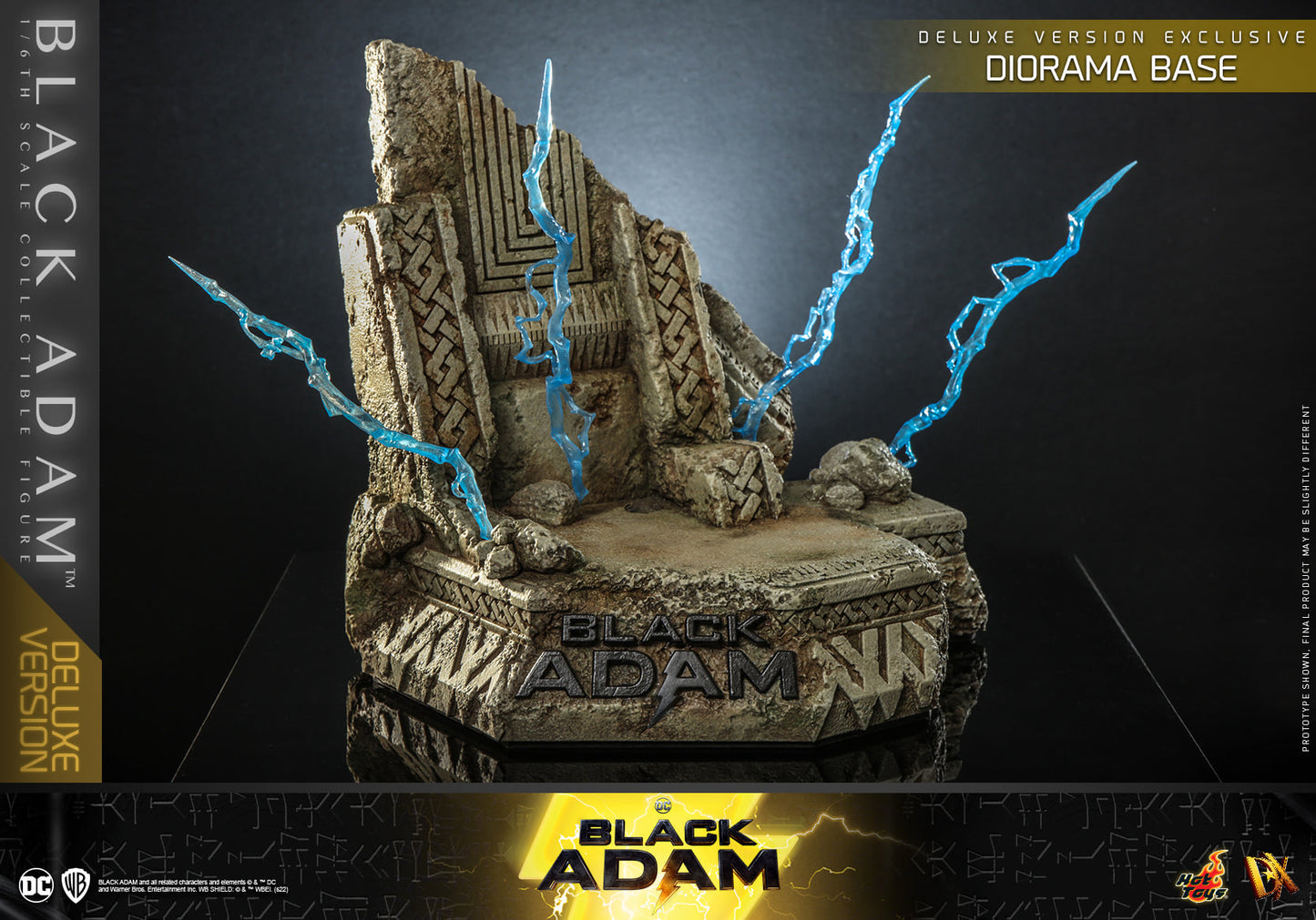 Black Adam (Dx Series) Deluxe Version 1/6 - Dc: Black Adam Hot Toys