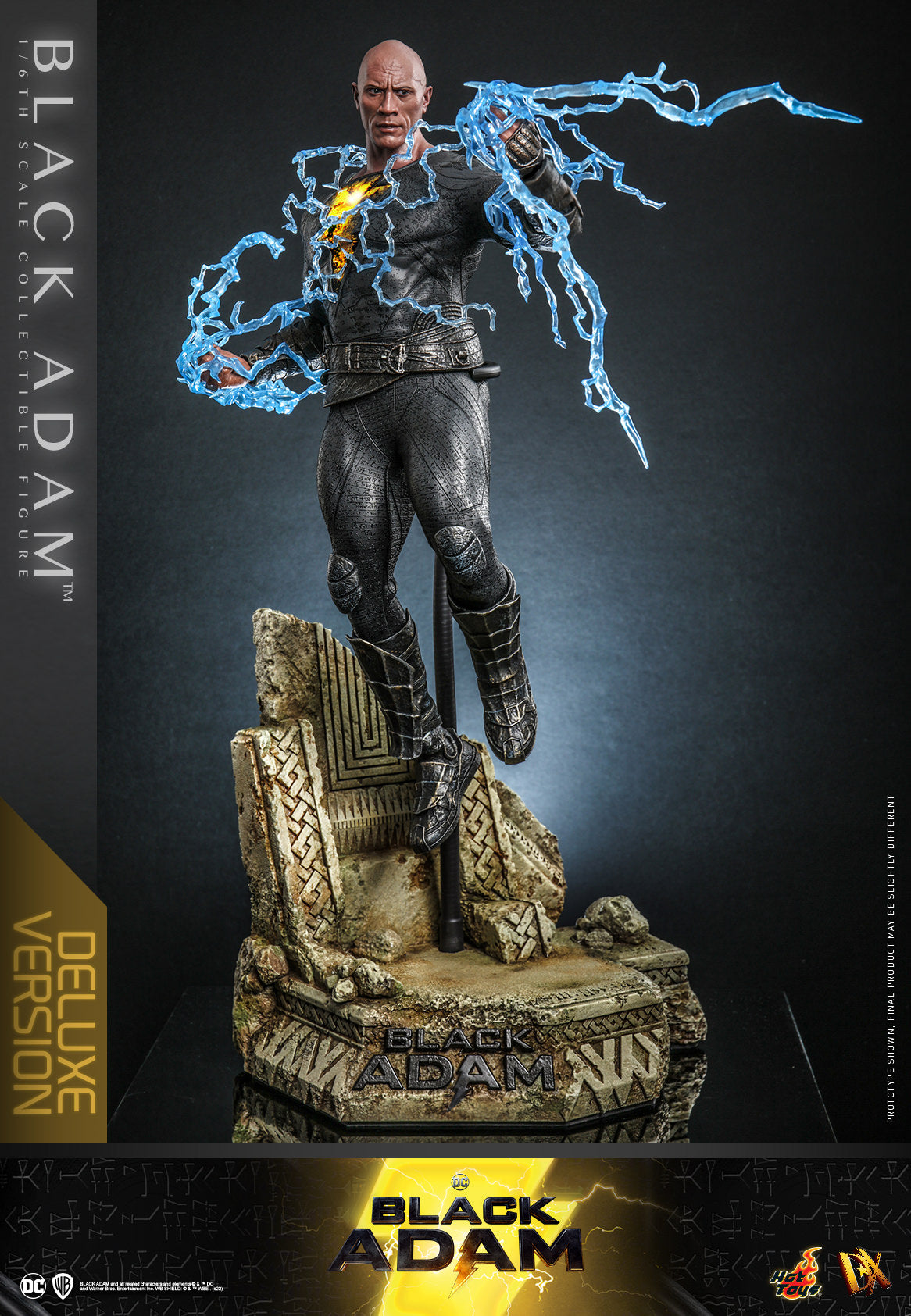 Black Adam (Dx Series) Deluxe Version 1/6 - Dc: Black Adam Hot Toys