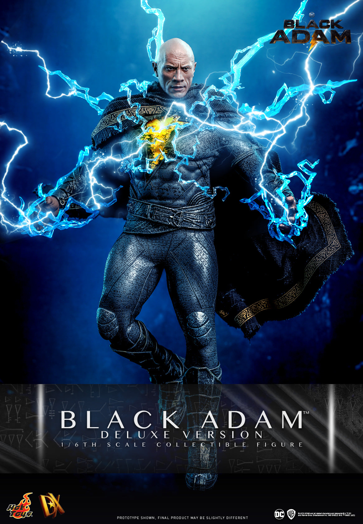 Black Adam (Dx Series) Deluxe Version 1/6 - Dc: Black Adam Hot Toys