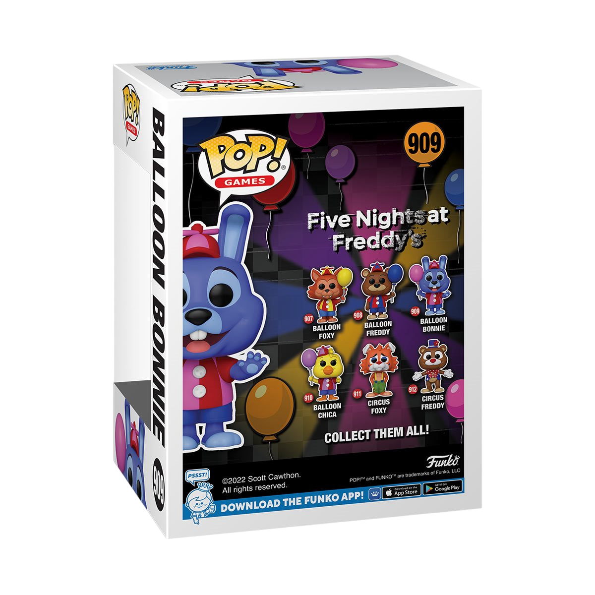 Balloon Bonnie 909 - Five Night's At Freddy's Funko Pop!