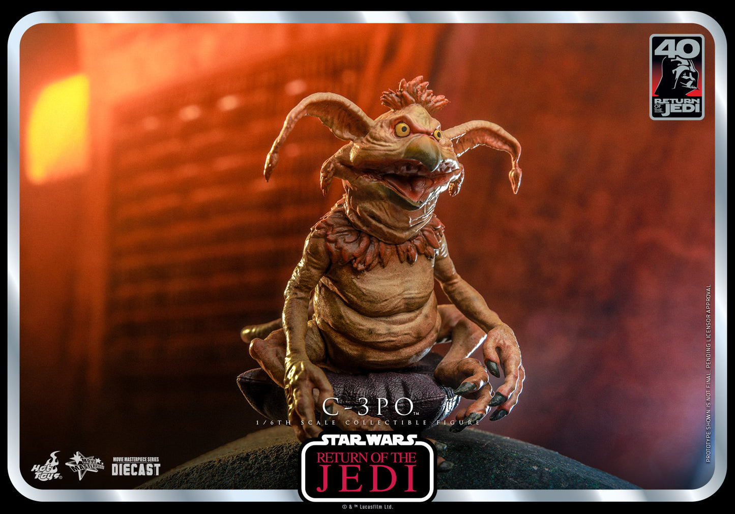 C-3PO 1/6 - Star Wars: the Return of the Jedi Hot Toys