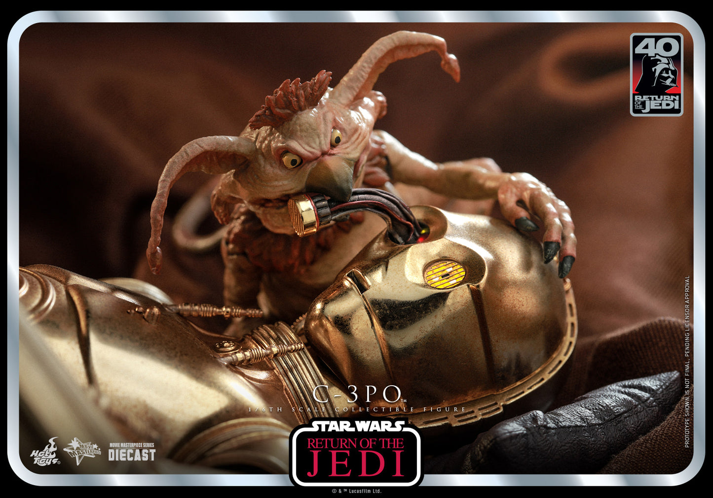 C-3PO 1/6 - Star Wars: the Return of the Jedi Hot Toys