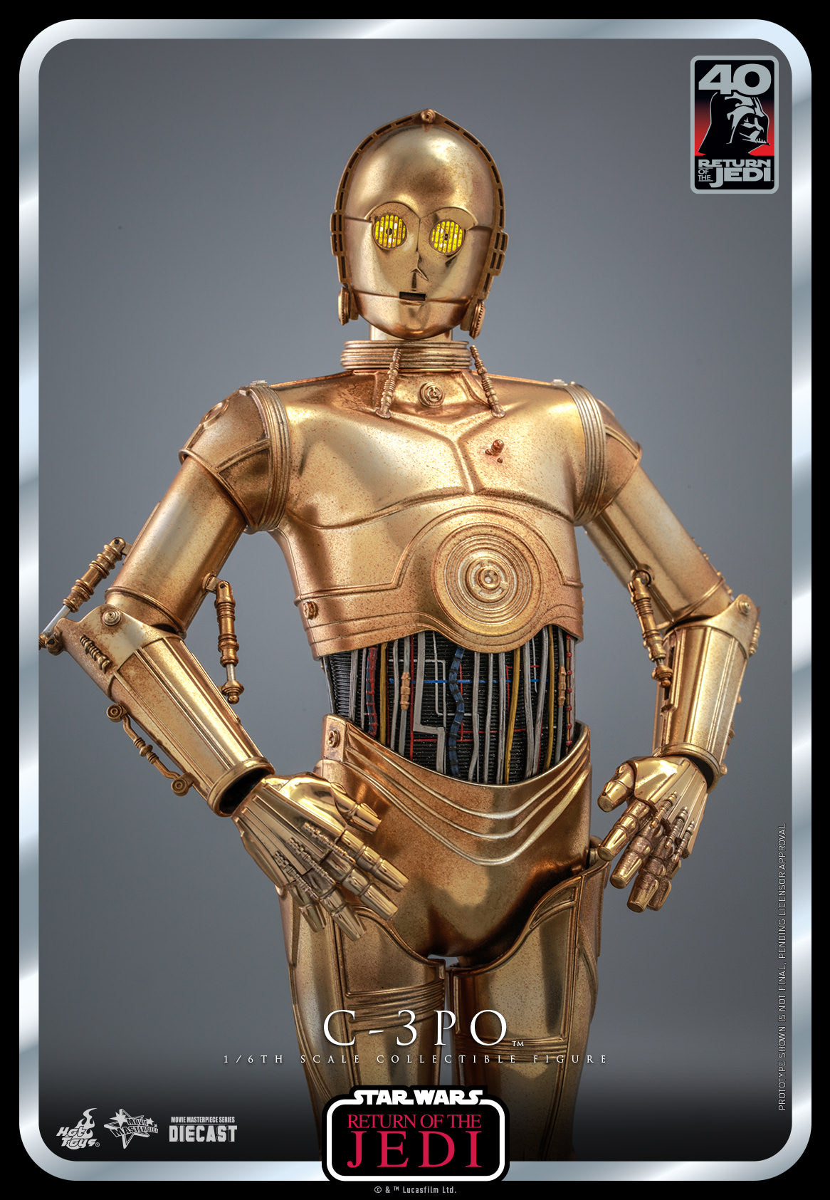 C-3PO 1/6 - Star Wars: the Return of the Jedi Hot Toys