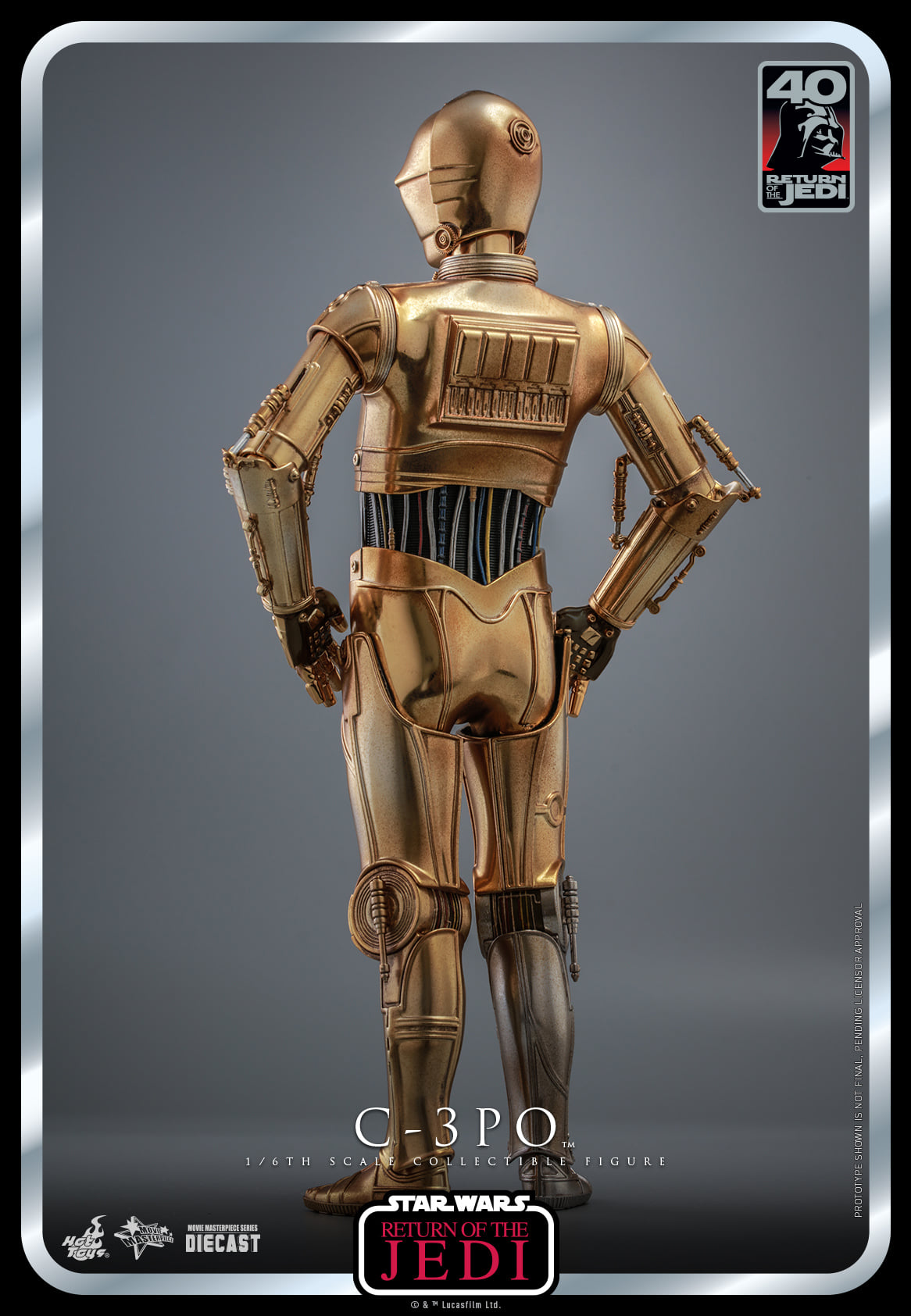 C-3PO 1/6 - Star Wars: the Return of the Jedi Hot Toys