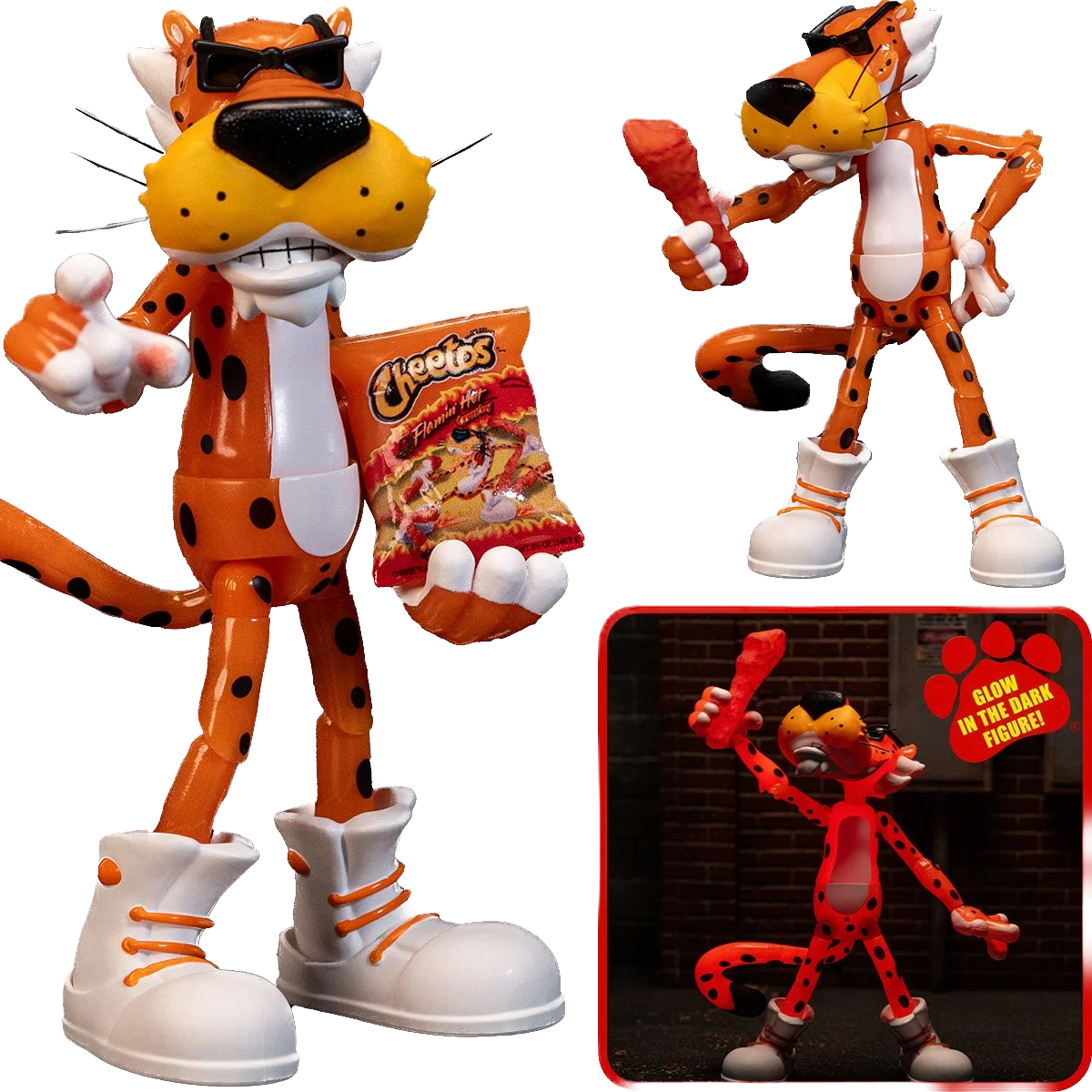 Chester Cheetah (Flamin' Hot Glow in the Dark) - Cheetos Jada