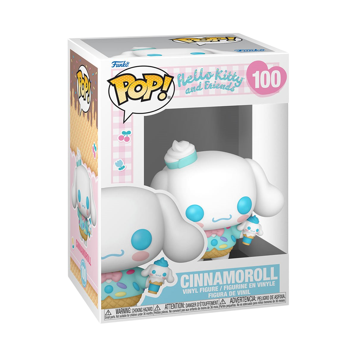 Cinnamoroll 100 (Ice Cream) - Funko Pop! Hello Kitty and Friends