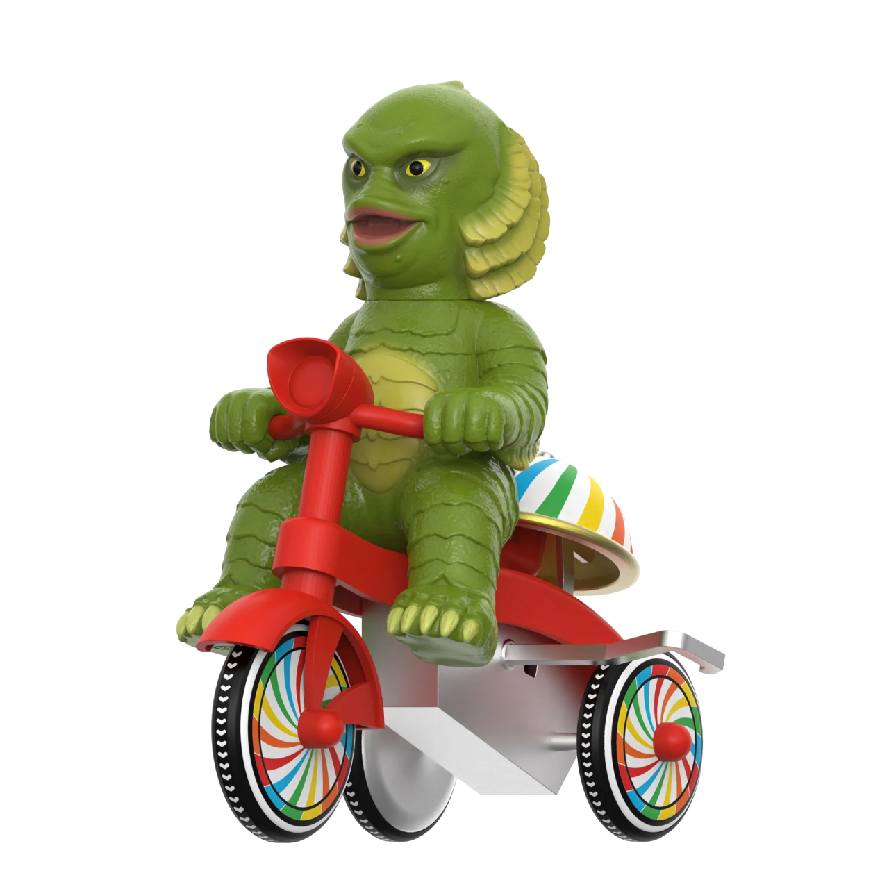 Creature From Black Lagoon (Light Green w/ Red Trike) - Universal Monsters Super Cycles Super7 SDCC 2024