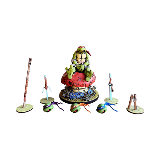 Tmnt Daydream (Color Version) - Teenage Mutant Ninja Turtles Statue By: Kevin Eastman and Peter Laird