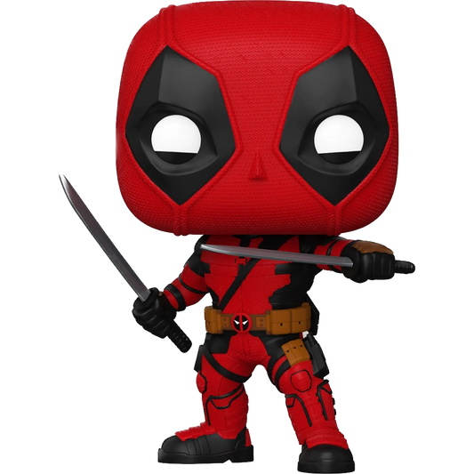 Deadpool with Swords 1362 - Marvel: Deadpool & Wolverine Funko Pop!