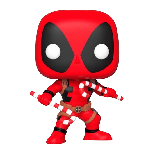 Deadpool with Candy Canes 400 - Funko Pop! Marvel: Holiday Deadpool