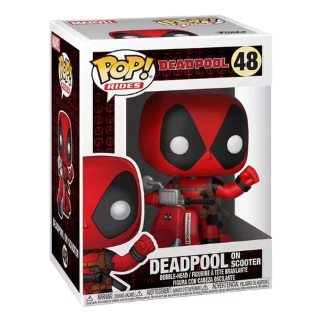 Deadpool On Scooter 48 - Funko Pop! Marvel: Deadpool