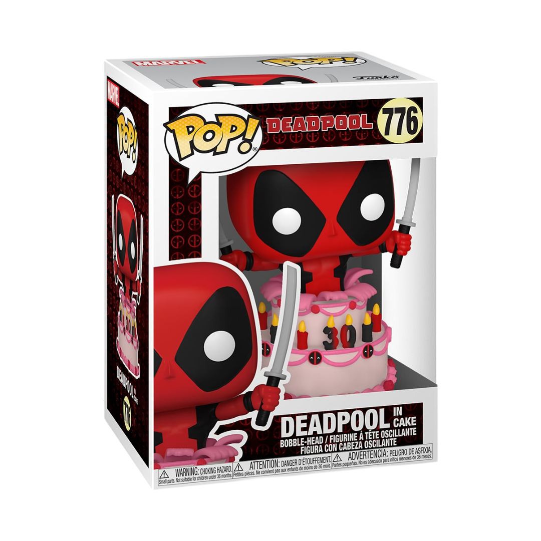 Deadpool In Cake 776 - Funko Pop! Marvel: Deadpool 30Th Anniversary