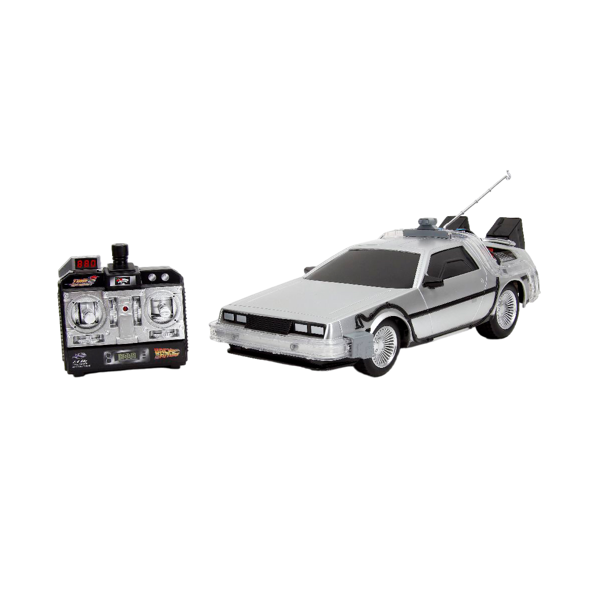 Delorean Time Machine Hollywood Rides R/C Vehicle - Back to the Future Jada