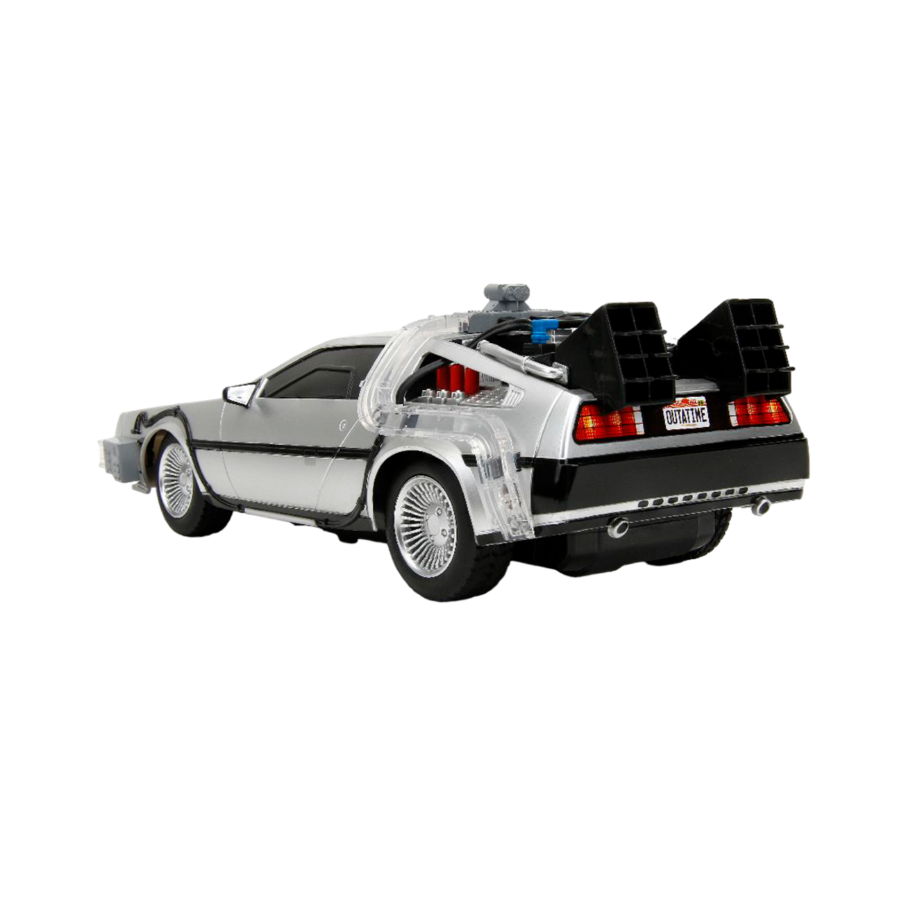 Delorean Time Machine Hollywood Rides R/C Vehicle - Back to the Future Jada