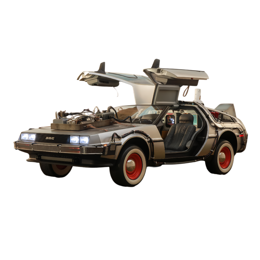 Delorean Time Machine 1/6 - Back to the Future III Hot Toys