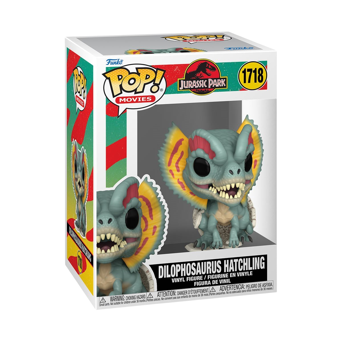Dilophosaurus Hatchling 1718 - Funko Pop! Jurassic Park
