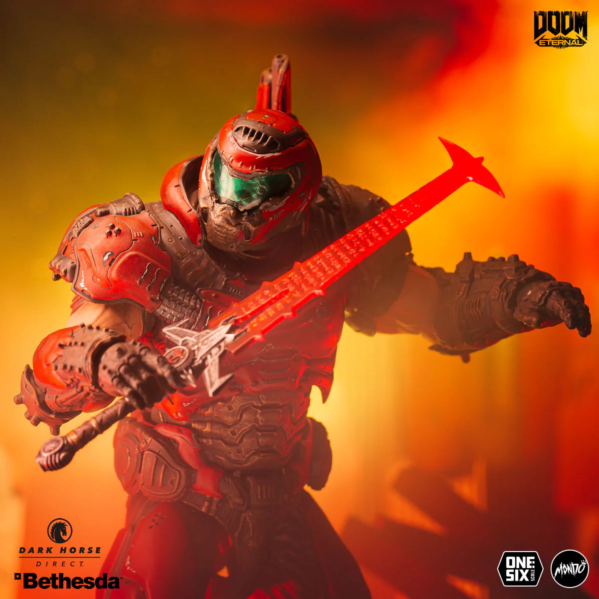 Doom Slayer (Crimson Variant) 1/6 - Doom Eternal Mondo Edition