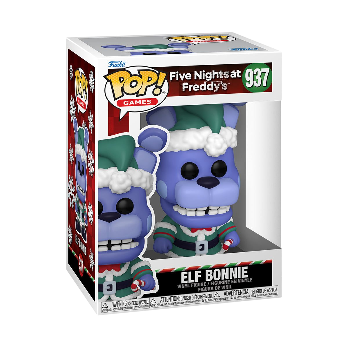 Elf Bonnie 937 - Five Night's At Freddy's: Holiday Funko Pop!