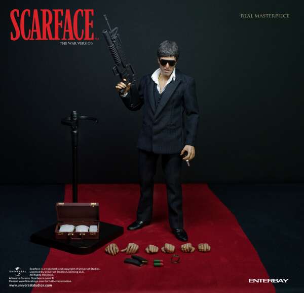 Tony Montana (The War Version) 1/6 - Scarface Real Masterpiece Enterbay