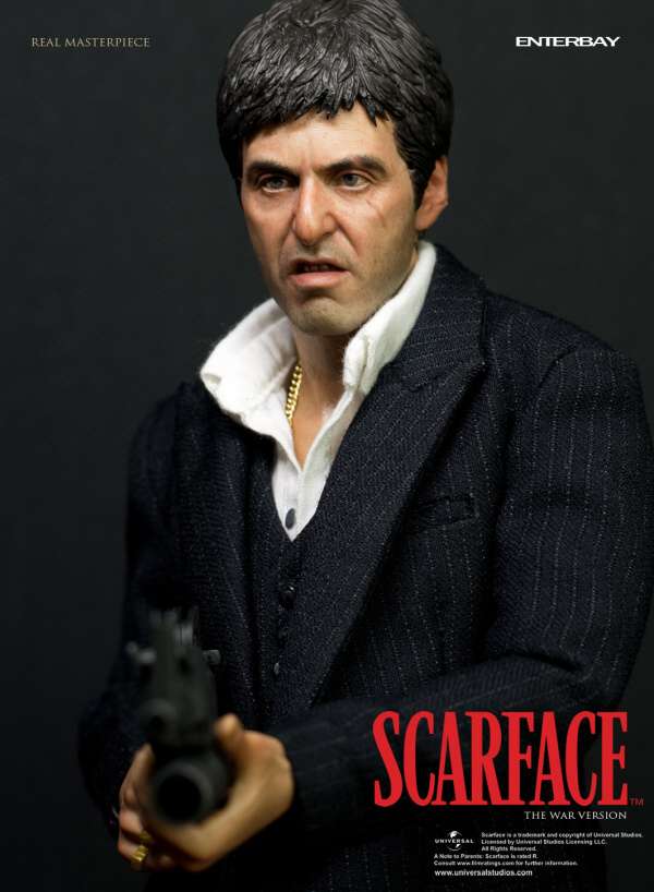 Tony Montana (The War Version) 1/6 - Scarface Real Masterpiece Enterbay