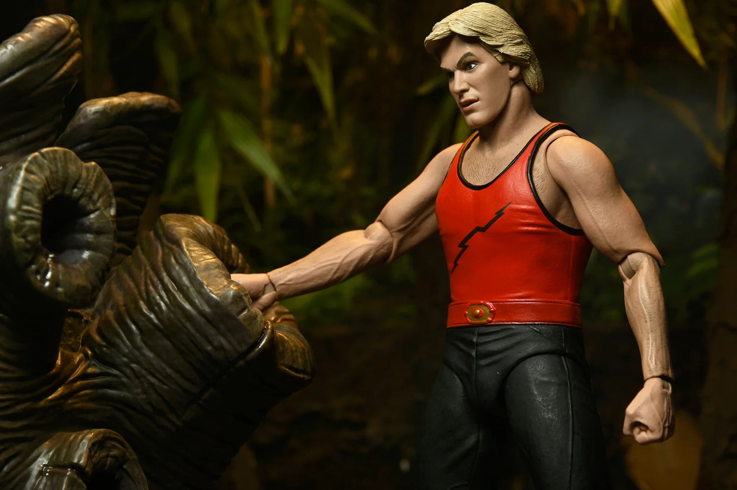 Flash Gordon Wood Beast Challenge (Deluxe) - Flash Gordon 1980 NECA SDCC 2024