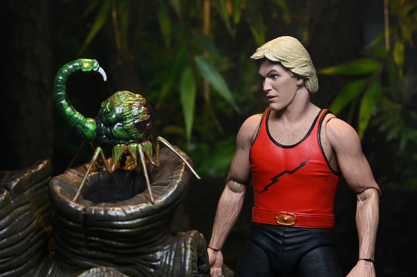 Flash Gordon Wood Beast Challenge (Deluxe) - Flash Gordon 1980 NECA SDCC 2024