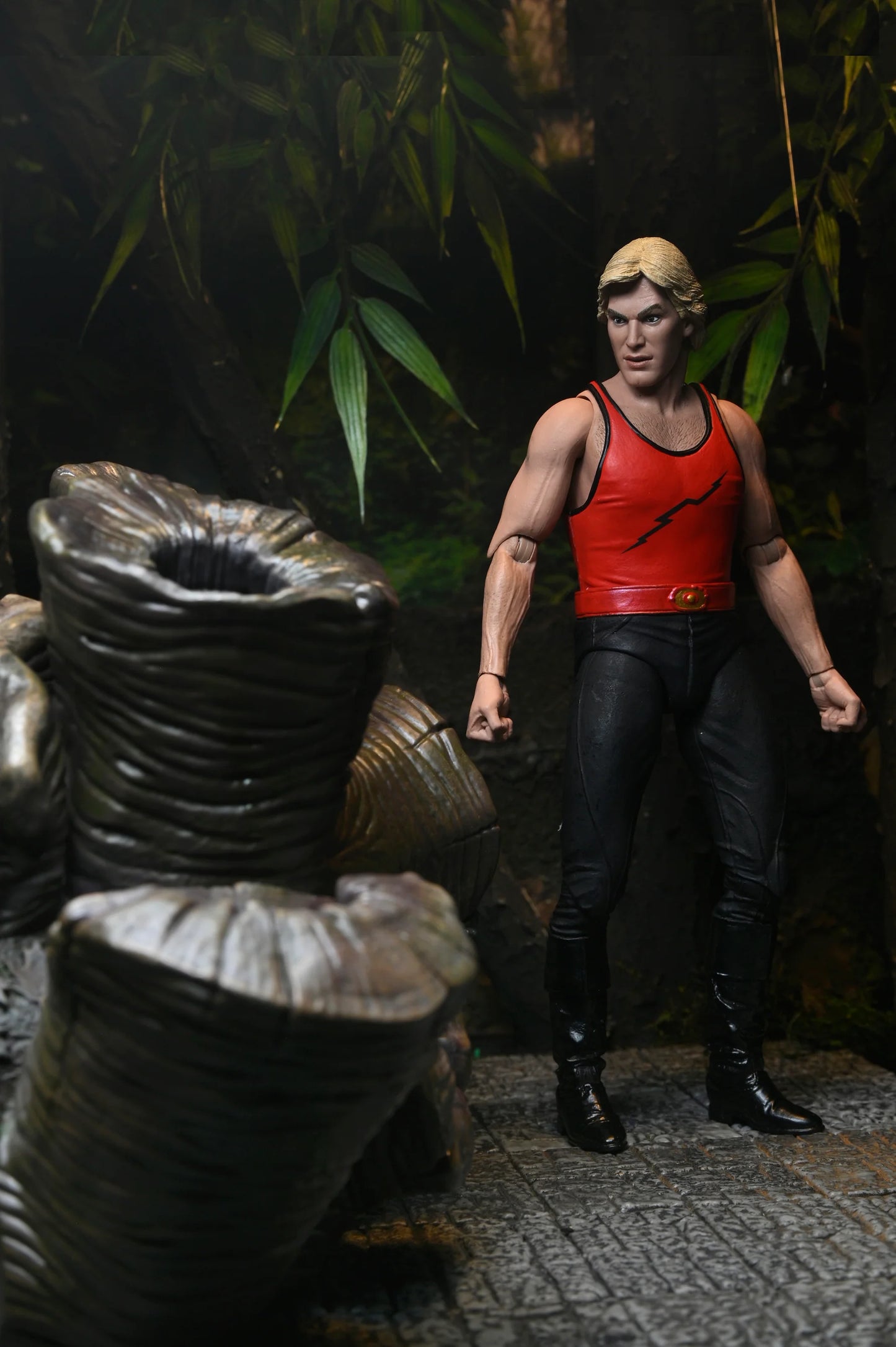 Flash Gordon Wood Beast Challenge (Deluxe) - Flash Gordon 1980 NECA SDCC 2024