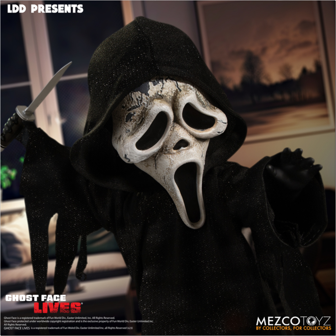 Ghostface Living Dead Dolls Zombie Edition - Scream Mezco Toyz