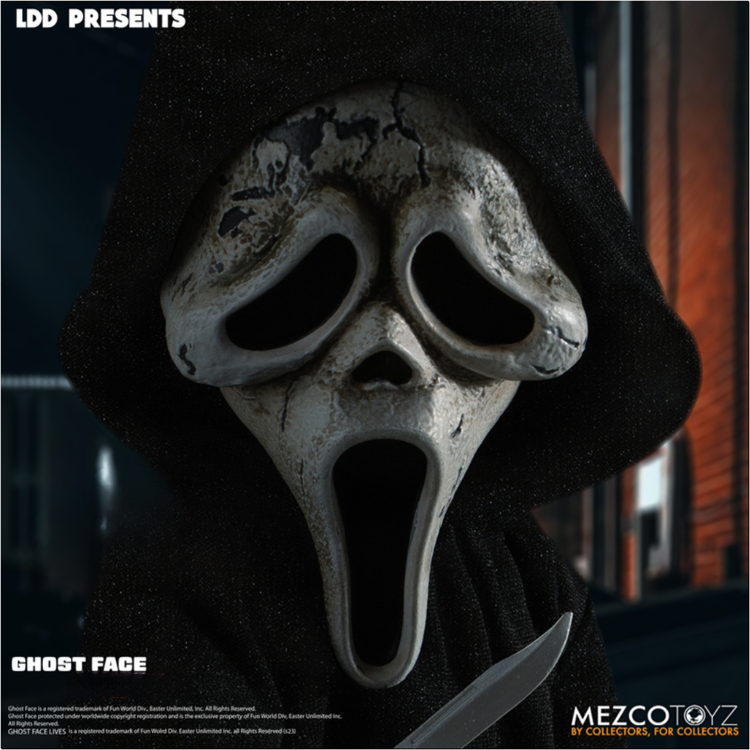 Ghostface Living Dead Dolls Zombie Edition - Scream Mezco Toyz