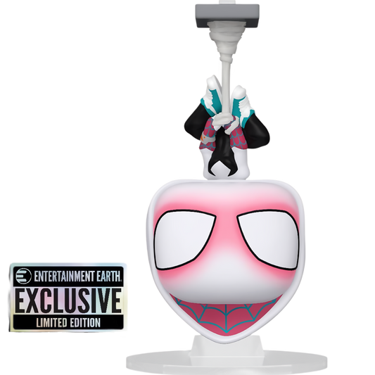 Spider-Gwen Upside Down 1479 (EE Exclusive) - Spider-Man Across The Spider-Verse Funko Pop! Movies